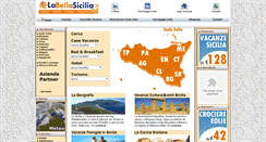 Desktop Screenshot of labellasicilia.it